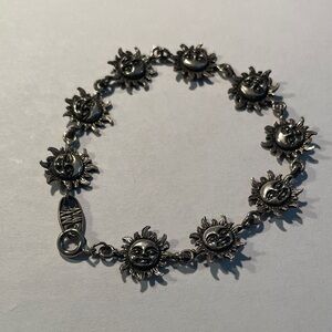 Vintage Moon and Sun Bracelet #915
